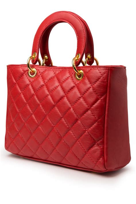 chanel quilted shoulder bag red vintage|authentic vintage chanel bags.